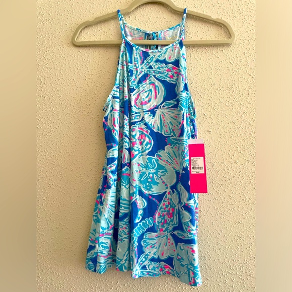 Lilly Pulitzer Tops - NWT- Lilly Pulitzer Women’s Small Margot Top Blue Haven Pop Up Into The Deep